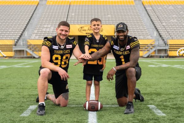 Tiger-Cats and Champ Ambassador